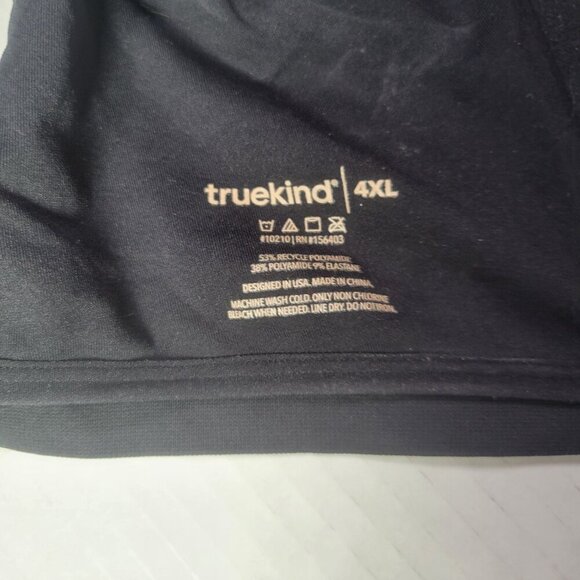 Truekind Black Supportive Comfort Wireless Shaping Bra Size 4X - Picture 4 of 5